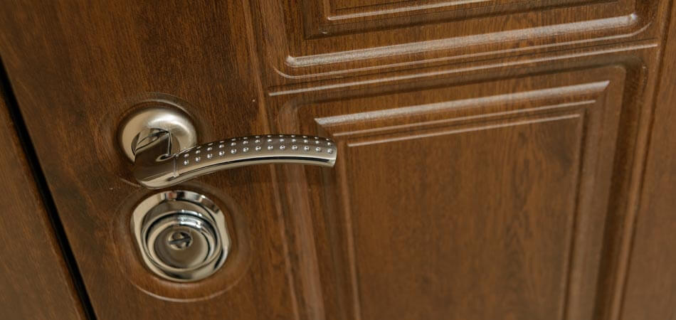 New door lock installed at a home in St. Petersburg, FL.