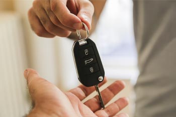 Automotive key replacements handed to client in St. Petersburg, FL.